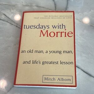 Tuesdays with Morrie by Mitch Albom Book